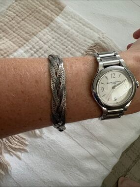 Braided Sterling Silver Women’s Bracelet